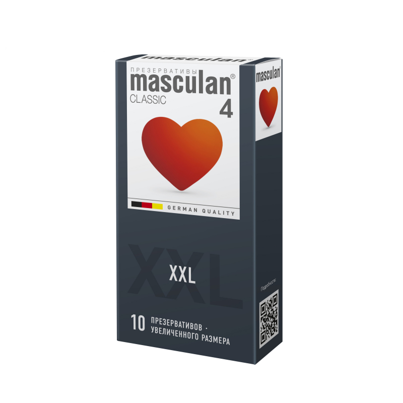 Презервативы "Masculan XXL" увеличенный размер, 10шт 